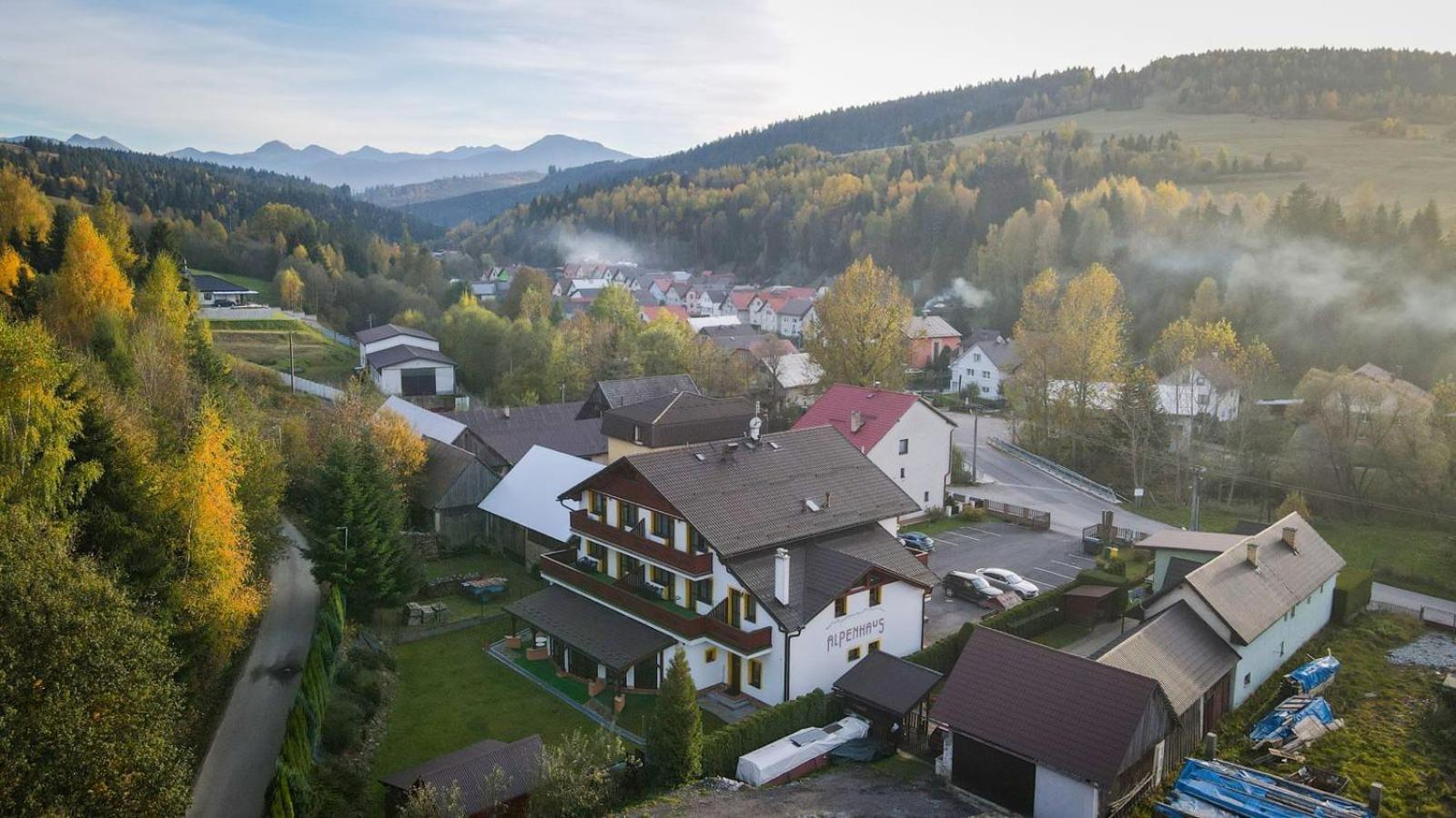 Penzion Alpsky Dom Vitanová Exteriör bild
